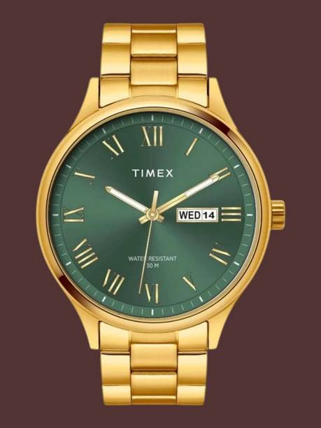 Timex Full Roman Green 43mm Dial Astrological Men's Watch Analog Watch - For Men TWEG18446
