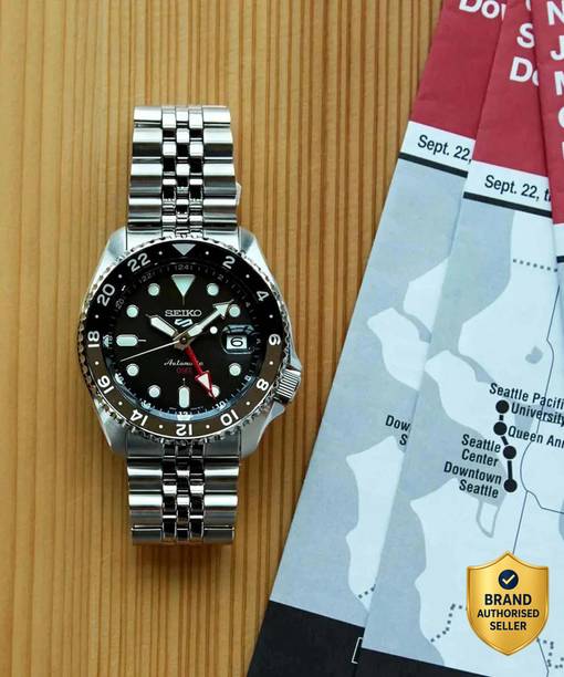 New 5 Sports GMT Automatic SKX Style Analog Watch - For Men SSK001K1
