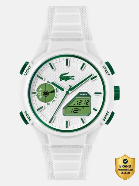 Lacoste LC33 Qtz Basic White Round Dial Men's Watch / Analog Watch - For Men 2011364