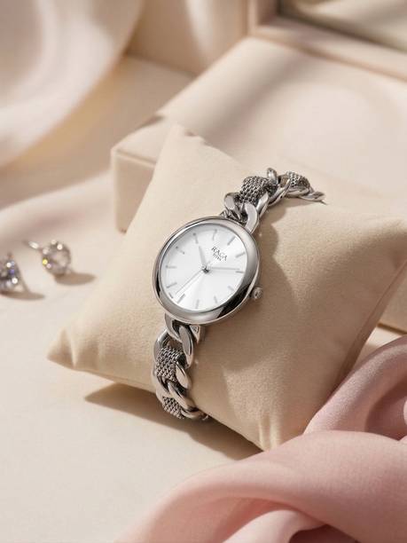 Titan Raga Showstopper Silver Dial Silver MetalStrap Analog Watch - For Women NT95263WM01,95263WM01,NU95263WM01,NU95265SM01