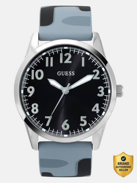 Black Dial Analog Watch  - For Men U1324G3M