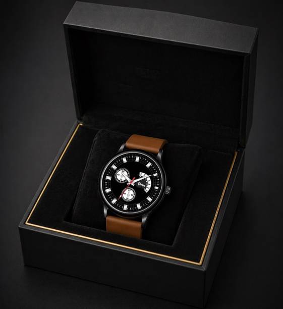 Analog Watch  - For Men & Women Formal Analog Brown Color Silicone Strap Best Selling Watch