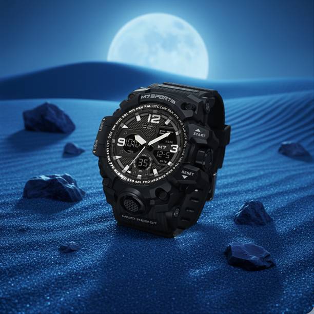 RangerPro Analog-Digital Watch - For Men MNT-1327-BLACK