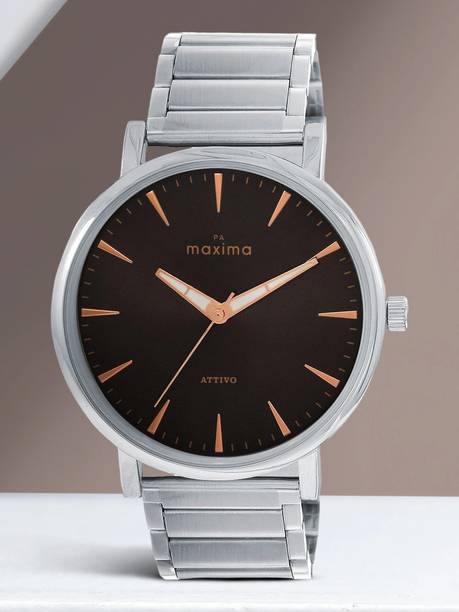 Attivo Steel Analog Watch - For Men O-68590CMGI