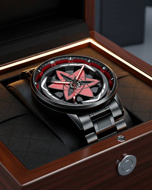 Crosta TENDING WATCH 3D Rotating Wheel Hub Watch Analog Watch  - For Men & Women