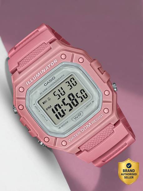 Youth Digital Watch - For Men & Women D256 (W-218HC-4AVDF)