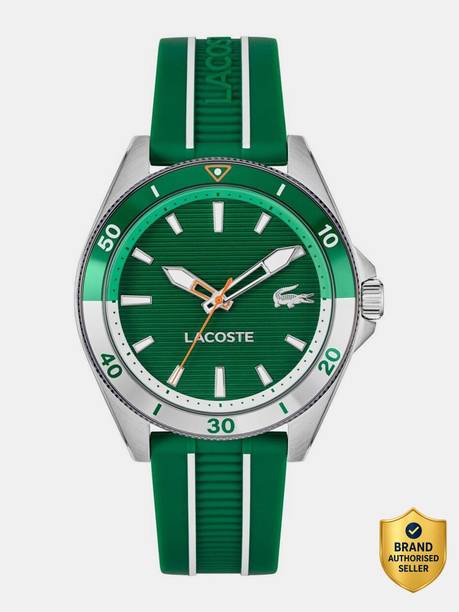 Lacoste Mainsail Qtz Basic Green Round Dial Men's Watch - 2011455 Analog Watch - For Men 2011455
