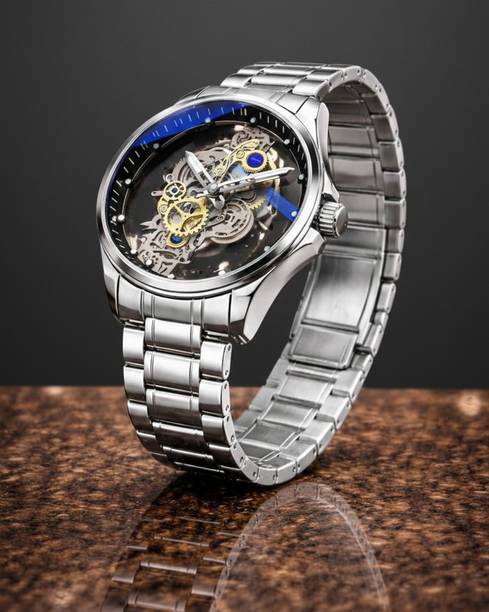 Luxury Skeleton Automatic Mechanical Watch Analog Watch  - For Men SKEL-MECH-R13