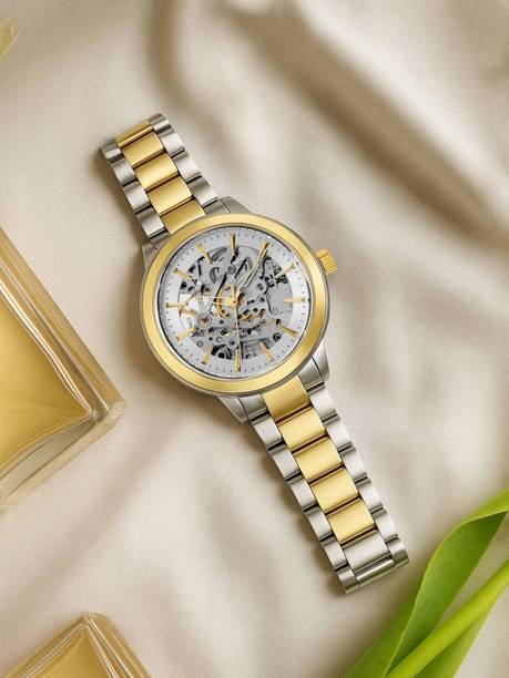 MODERN Silver White See Through Dial | Automatic Watch For Women's | FCA21TM Analog Watch - For Women FCA21TM