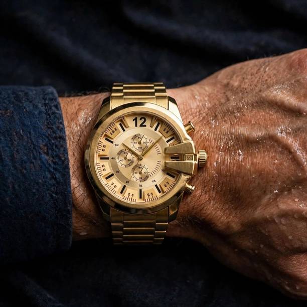 QUANTEX BOLDX QUANTEX Royal Gold Analog Watch for Men Analog Watch  - For Men