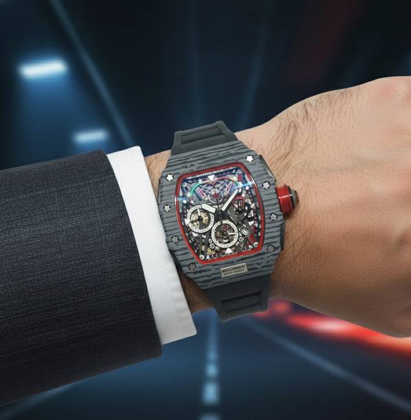 FLORED RM 11-03 Automatic Flyback Chronograph McLaren Richard Mille RM 11 series Analog Watch  - For Men