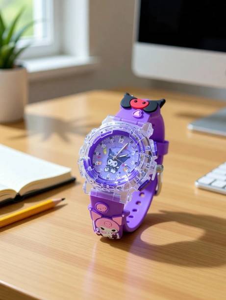 Cute Anime Figure & Magical Creature Embossed Dial Analog Kids Timepiece Analog Watch  - For Boys & Girls MNF-03