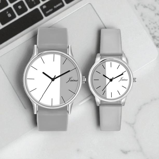 Multicolor Gift Set Analog Watch  - For Couple JC9406