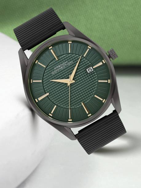 Dated Textured Green Dial | Analog Watch for Men's | FCN056E Analog Watch - For Men FCN056E