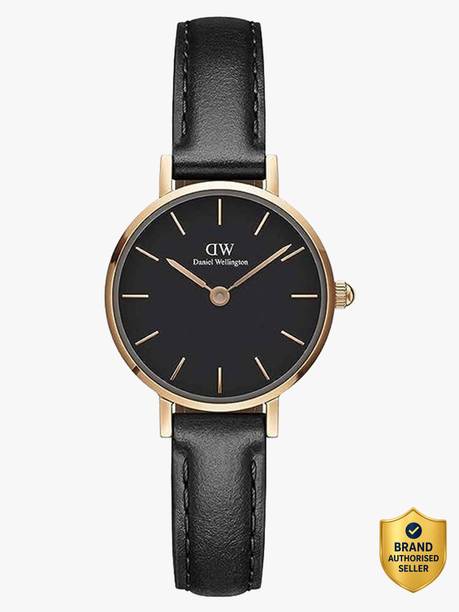 Petite Sheffield 24mm Black Dial Analog Watch  - For Women DW00100444K