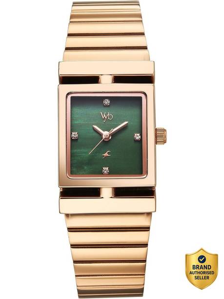 Fastrack Vyb 6.0 Showstopper Quartz Green Shaped Dial Women's Watch / Analog Watch - For Boys & Girls FV60093WM02,FV60093WM02W