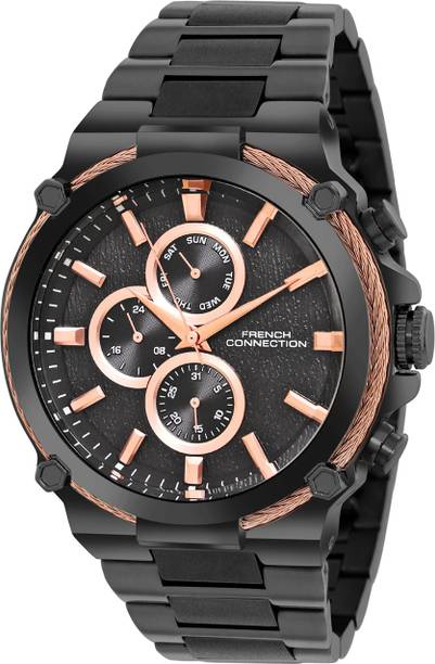 French Connection Astro Astro Multifunction Sunray Analog Watch  - For Men