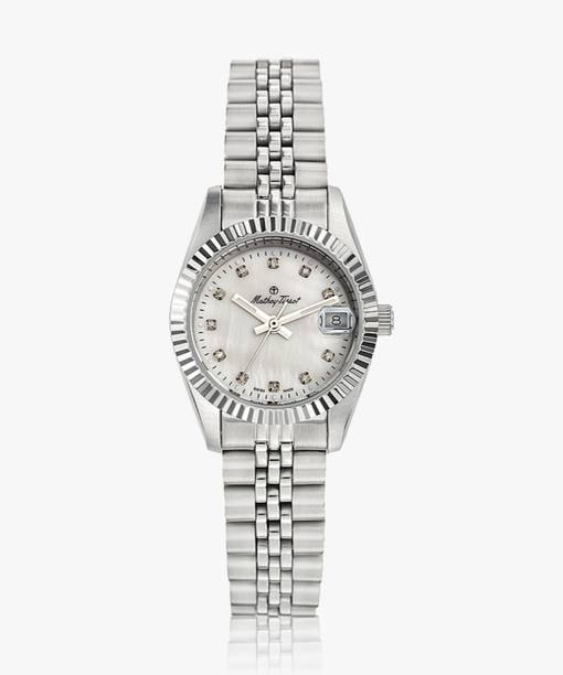 Swiss Made Quartz White Dial Analog Watch - For Women D710AI
