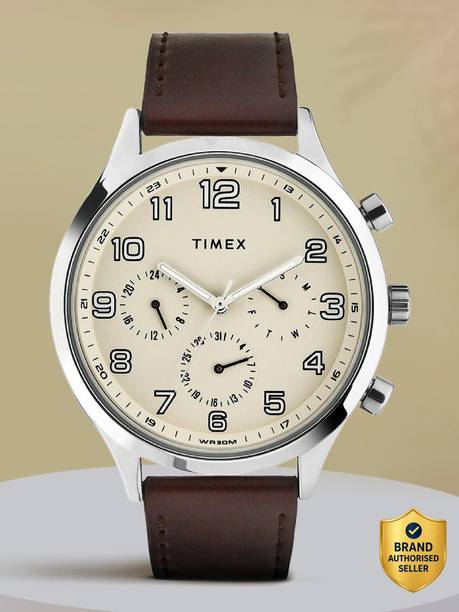 Multi Function Beige Dial Analog Watch  - For Men TWHG03SMU08