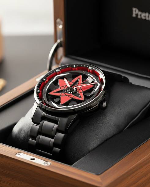 Crosta TENDING WATCH 3D Rotating Wheel Hub Watch Analog Watch  - For Men & Women