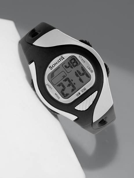 SF Digital Dial Blue Plastic Strap Unisex Digital Watch - For Men & Women NT87011PP03,NU87011PP03