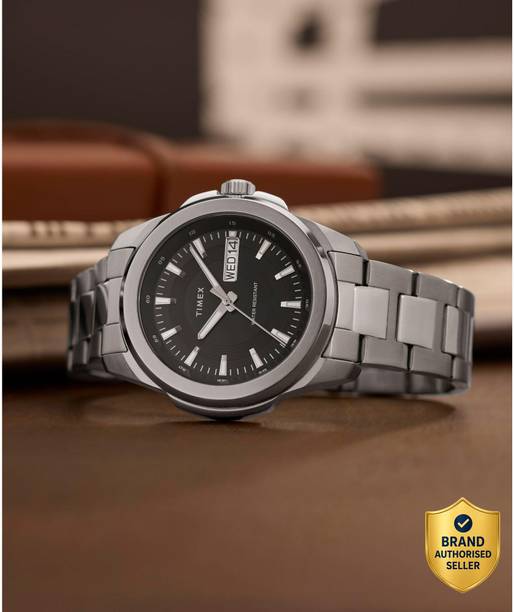 Black Day-Date Dial Analog Watch - For Men TW2Y21000UJ
