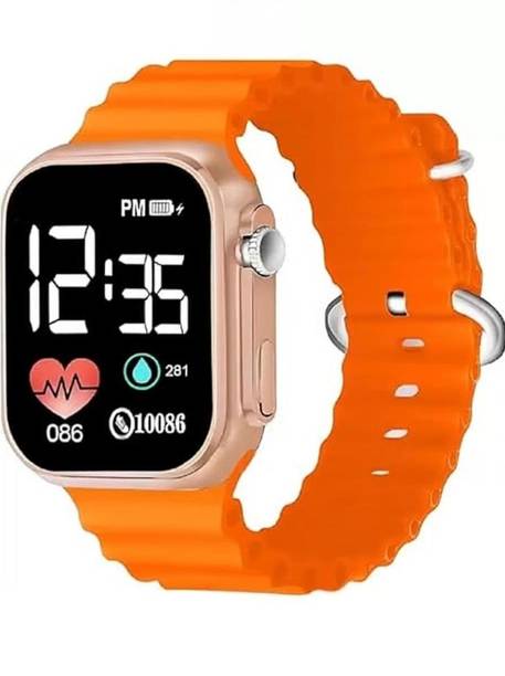 ULTRA-ORANGE Digital Watch  - For Boys & Girls ULTRA-KID