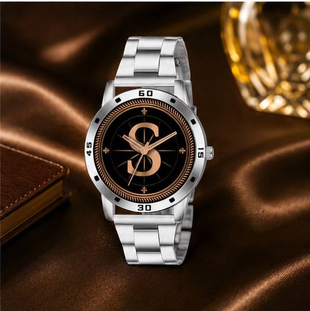 Atix ALPHA-S-AVO-SIL-CHAIN-at75 ALPHA-S-AVO-SIL-CHAIN-at75 Analog Watch  - For Men