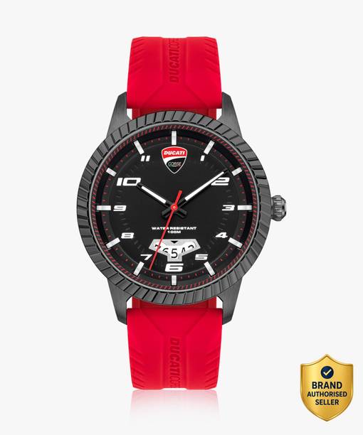 03 Hands Silicon Analog Watch  - For Men DTWGN2019503