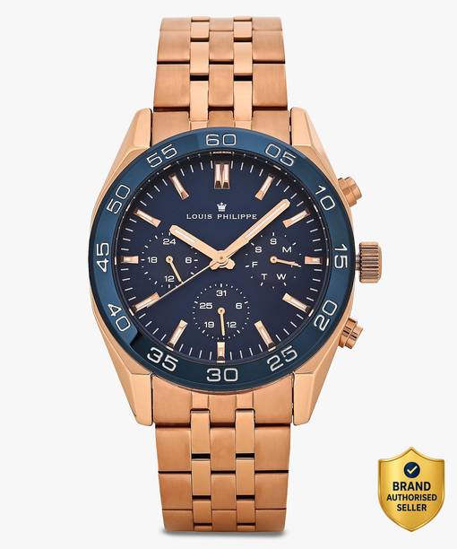 Multifunction Blue Dial Analog Watch Analog Watch - For Men LP000009D
