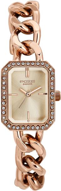 Sonata Poze 7 RG Dial RG Brass Strap Analog Watch - For Women SP80157WM01