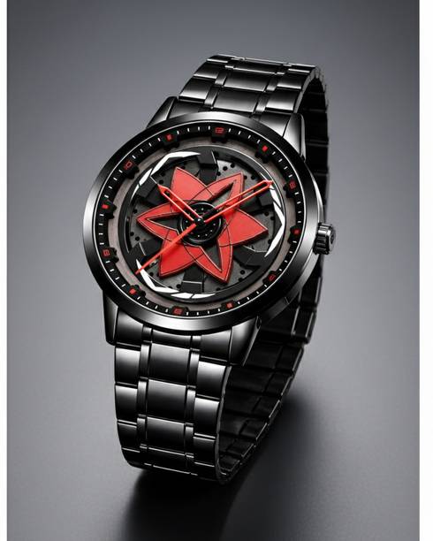 Crosta TENDING WATCH 3D Rotating Wheel Hub Watch Analog Watch  - For Men & Women