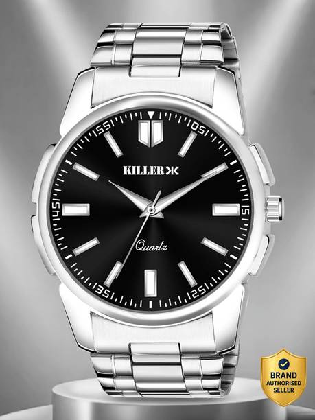Big Dial Analog Watch  - For Men KL-9301-BLACK