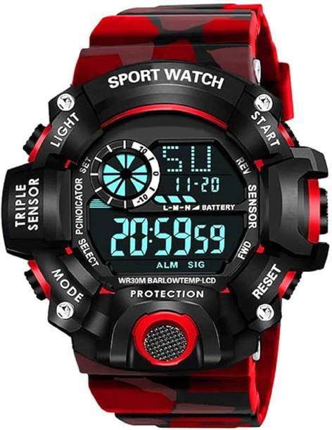 MISSTREX Multi-Functional Digital Watch  - For Men & Women