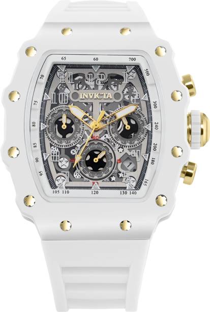 Racing Quartz Silver Dial Analog Watch  - For Men 69700