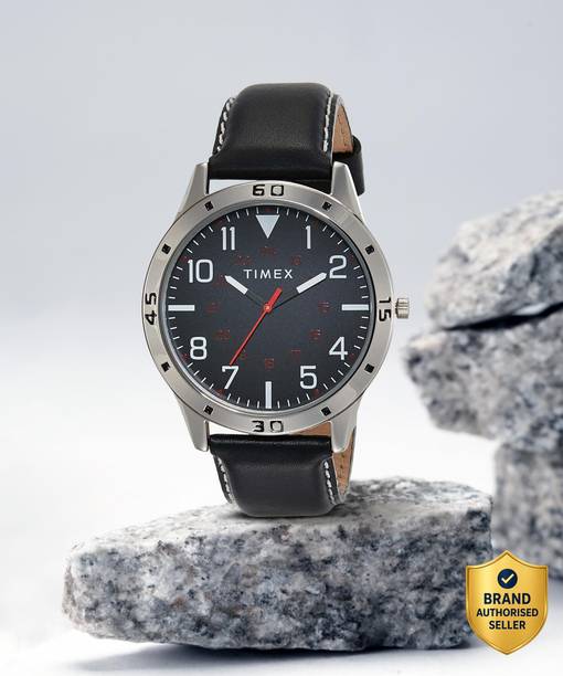 Round 45mm Black Dial Analog Watch  - For Men TW00ZR291E