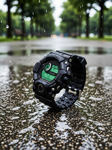 Digital Watch  - For Men NW_57 Black 1