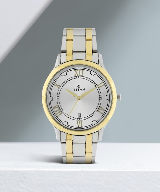 Price History of Titan Men White Dial Watch NH1688KM02 from Myntra 111 7387535