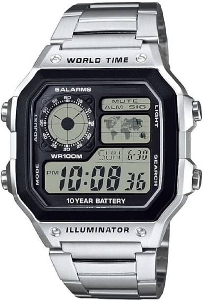 Digital Watch - For Men Stylish Digital Dial Men's Wrist Watch