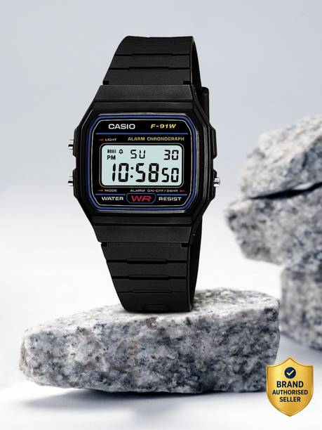 Youth ( F-91W-1Q ) Digital Watch - For Men D002