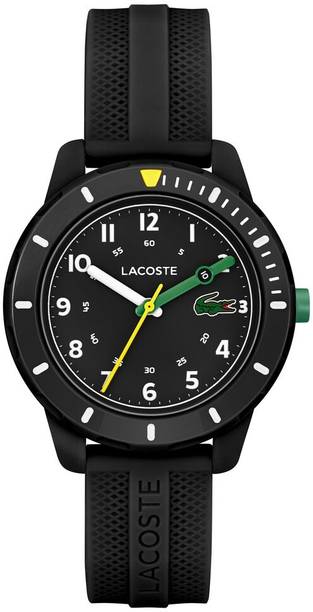 Lacoste Mini Tennis Qtz Basic Black Round Dial Kids Watch / Analog Watch - For Boys & Girls 2030052