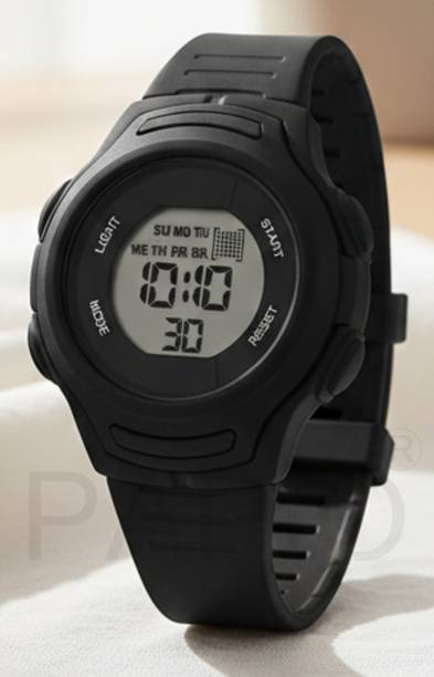 PAPIO PAPIO® LED Backlight, Alarm, Stopwatch | Water Resistant | Silicone Strap Kids Digital Watch  - For Boys & Girls