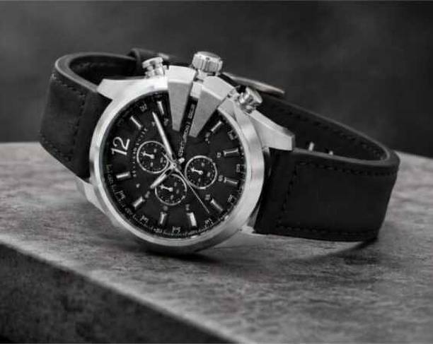 Analog Watch  - For Men Luxury Look Men's Analog Watch with Round Black Dial
