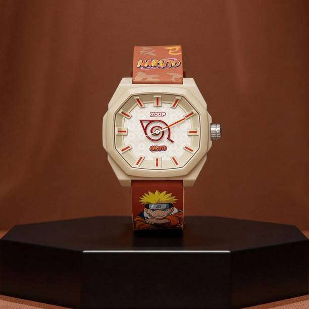 Zoop Naruto Ana-Digi Watch Maroon Case and Maroon Multi Color Strap Analog Watch - For Boys & Girls 16054PP01,16054PP01
