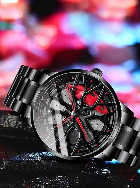 wheel Watch, Spinner Watch Analog Watch  - For Boys 0001