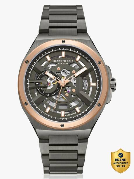 Kenneth Cole Automatic Grey Dial Grey Stainless Steel Strap Analog Watch  - For Men KCWGL0013703MN|KCWGL0013703MN|NTKCWGY0080401MN