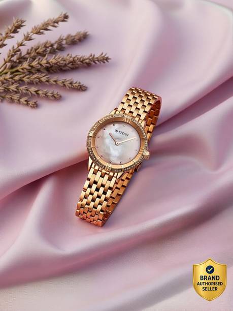 Titan Purple Purple Titan Glamour Analog Watch  - For Women