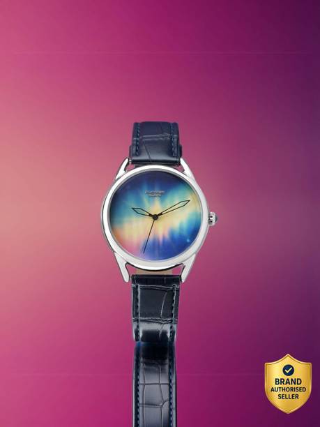 Sonata Northern Lights inspired Poze With Blue Dial Analog Watch - For Men & Women SP70100SL03W