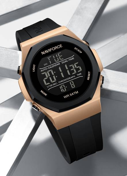 Digital Watch - For Men 7117 Luminous night vision display