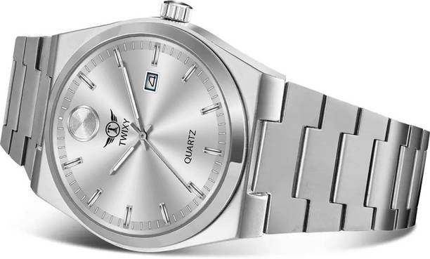 TWIXY TYW-14 Silver Analog Watch  - For Men